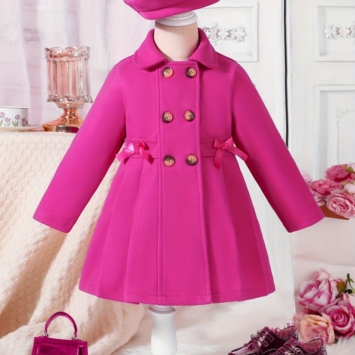 Discover the Charming Tweed Coat for girls. Cozy, stylish, and perfect for autumn and winter outings. Shop now at Toosly.