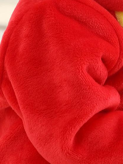 Discover the Cozy Hooded Animal Onesie for Kids. Perfect for autumn and winter, keeping your child warm and joyful. Explore with Toosly.