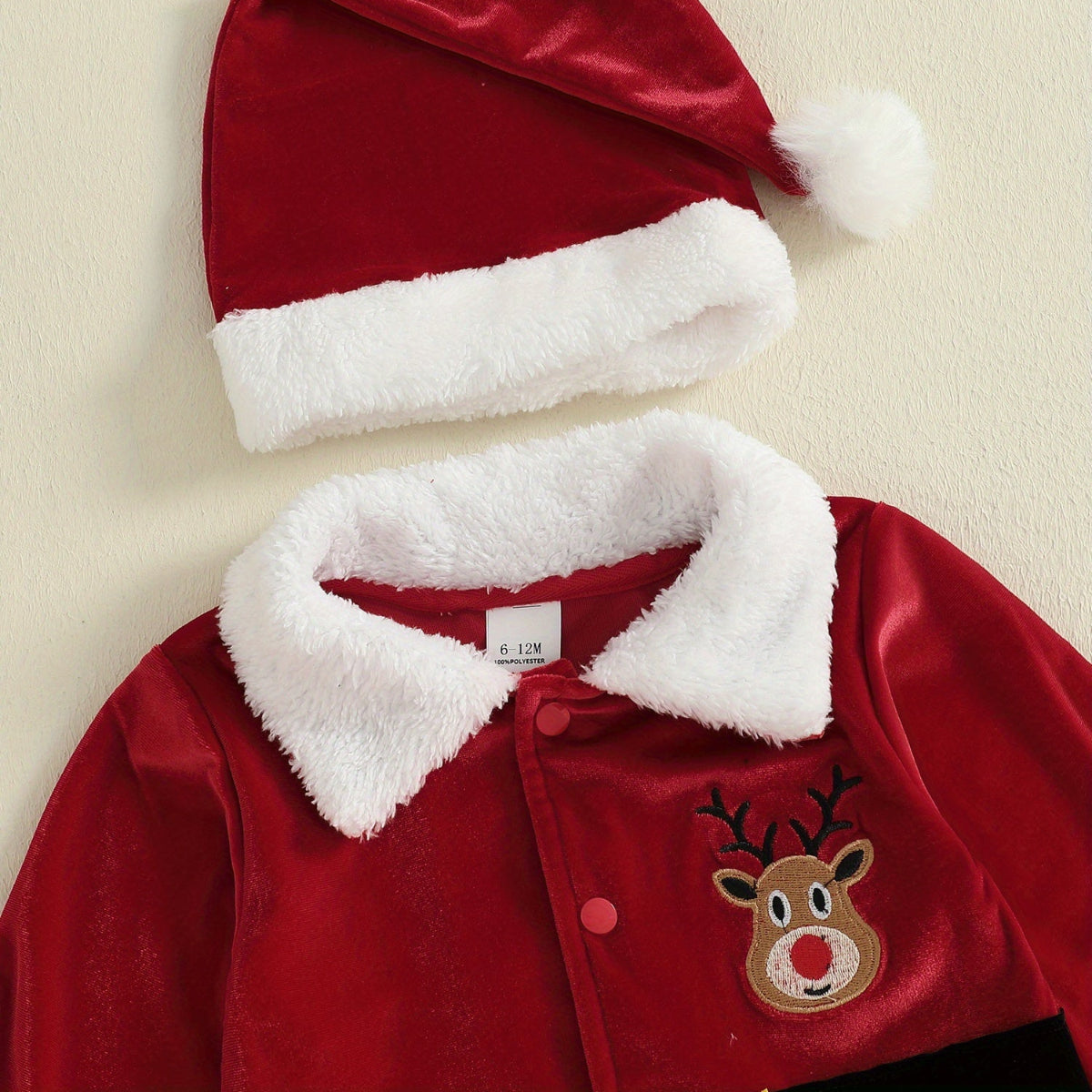Discover the Festive Santa Outfit for kids, offering comfort, style, and easy care. Perfect for joyful holiday moments.