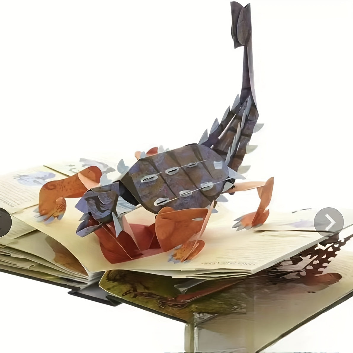 Enciclopédia Interativa de Dinossauros 3D com Mecanismo Pop-Out - Mecanismo 3D e Fatos Educativos sobre Dinossauros, Páginas Pop-Out com T-Rex, Estegossauro, Velociraptor - Presente de Aniversário/Natal (Para Todas as Idades) -