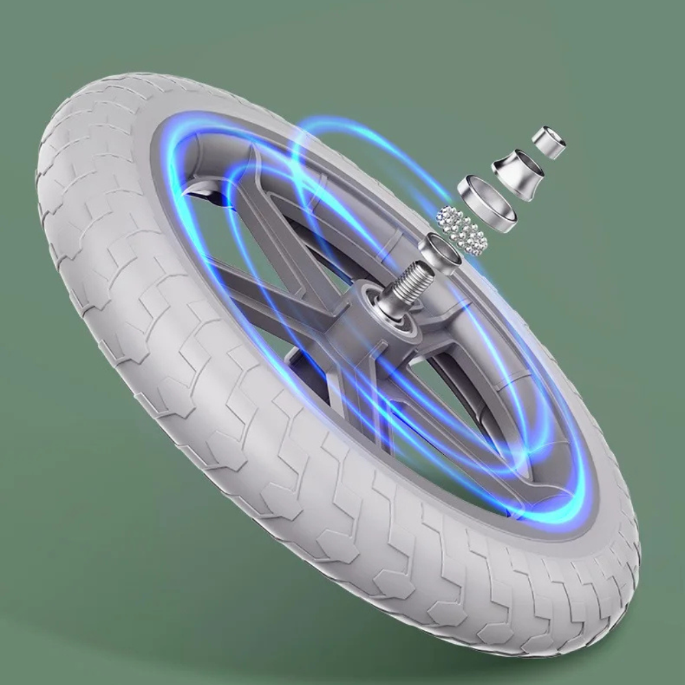 12” inflatable tire balance bike for kids. Lightweight, durable, and pedal-free—perfect for learning balance, coordination, and confidence outdoors.