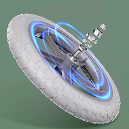 12” inflatable tire balance bike for kids. Lightweight, durable, and pedal-free—perfect for learning balance, coordination, and confidence outdoors.