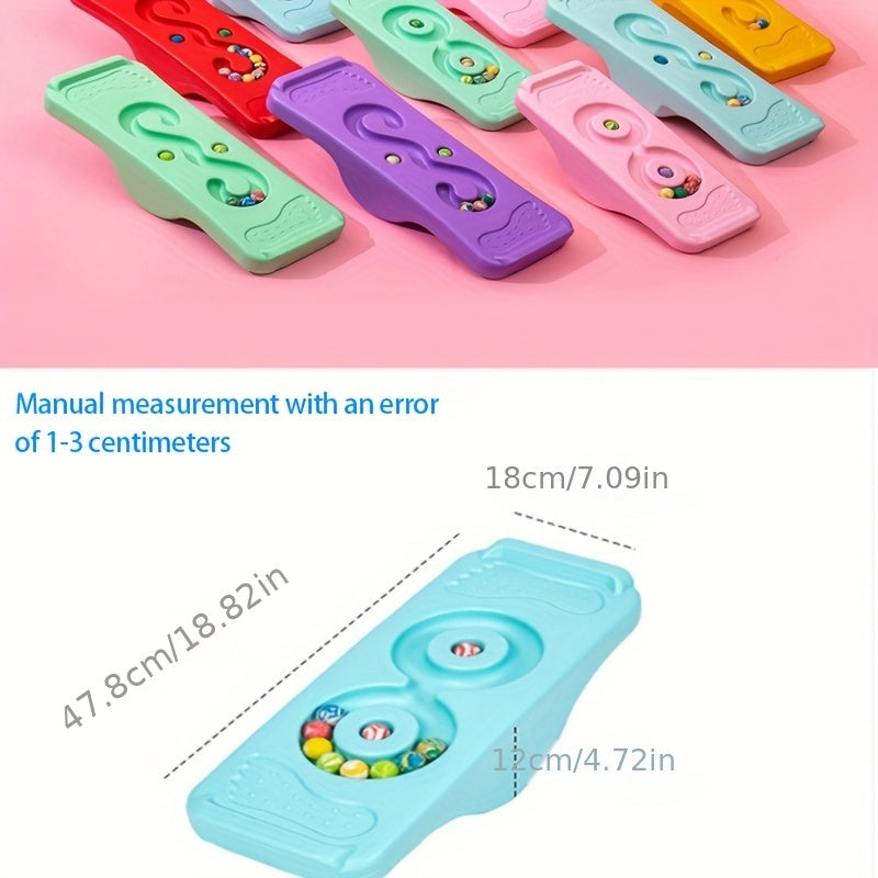 Prancha de Equilíbrio para Treinamento Sensorial e Cognitivo/Balanço Individual/Brinquedo de Balanço para Pré-Escola/Enfeites de Natal, Enfeites de Natal