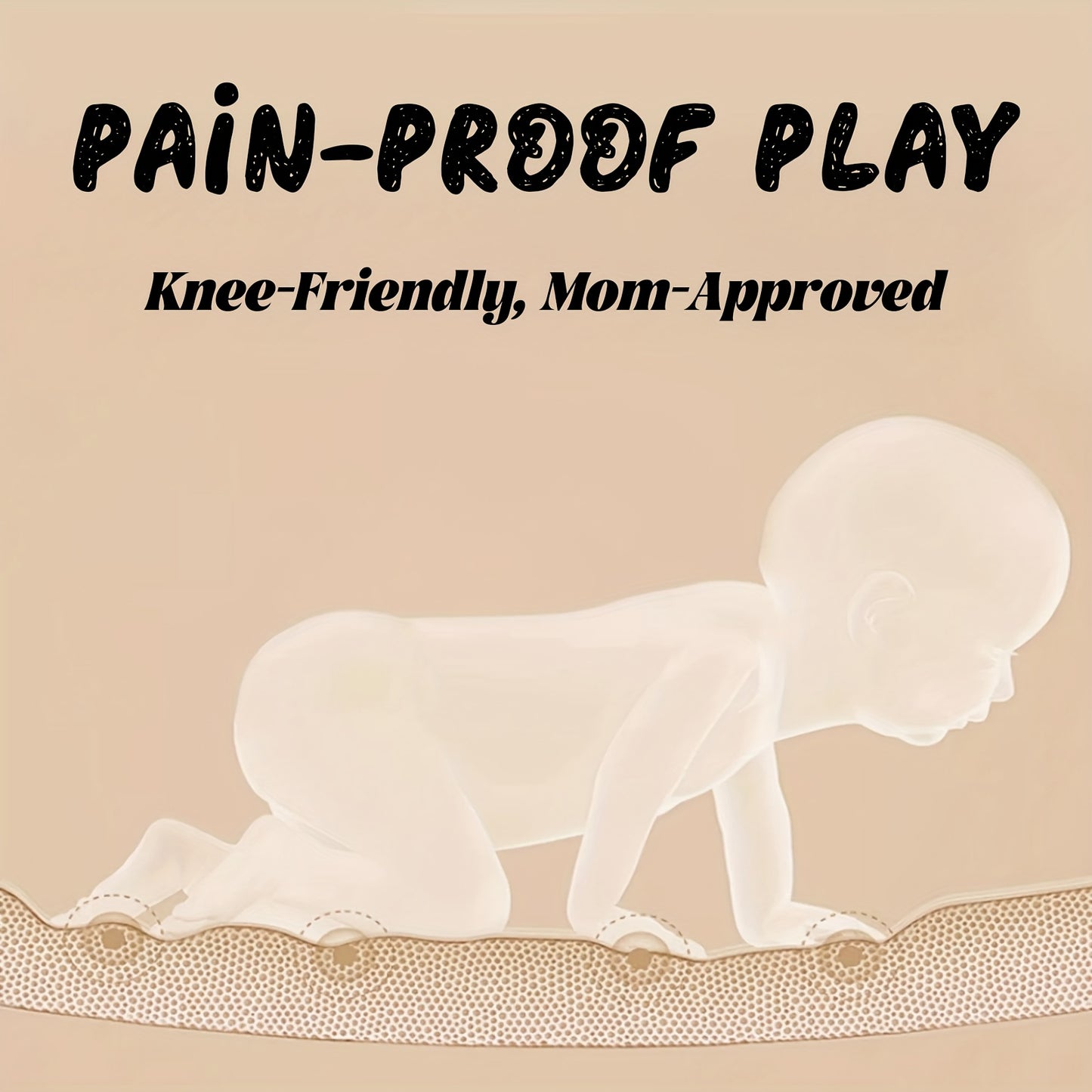 Tapete de brincar para bebês extra grande XPE, antiderrapante, com alfabeto educativo, para crianças, tapete de atividades de espuma acolchoada com bolsa portátil, dobrável para uso interior/exterior, cinza/preto/branco, material PE, ginásio e tapete de brincar para bebês