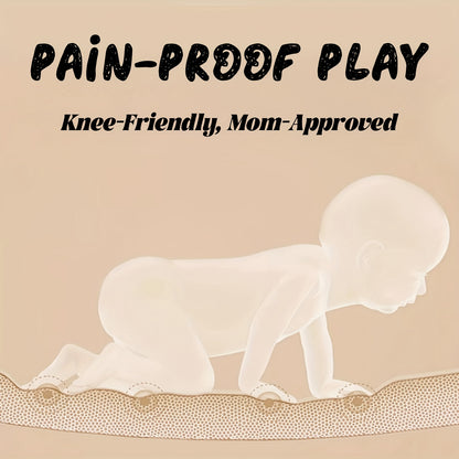 Tapete de brincar para bebês extra grande XPE, antiderrapante, com alfabeto educativo, para crianças, tapete de atividades de espuma acolchoada com bolsa portátil, dobrável para uso interior/exterior, cinza/preto/branco, material PE, ginásio e tapete de brincar para bebês