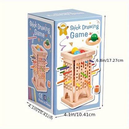 Jogo de Tabuleiro Interativo de Madeira para Pais e Filhos! Jogo 3 em 1 Slapjack com rolo de dados para melhorar foco e equilíbrio, oferecendo múltiplos modos de jogo. Essencial para momentos de qualidade em família, estimulando cognição e habilidades de pensamento. Presentes para encher meias de Natal