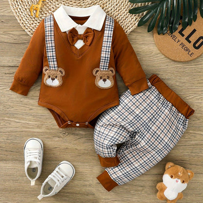 Discover the Adorable Teddy Bear Baby Outfit Set at Toosly. Soft, charming, and perfect for every season. Ensure your baby's comfort and joy.