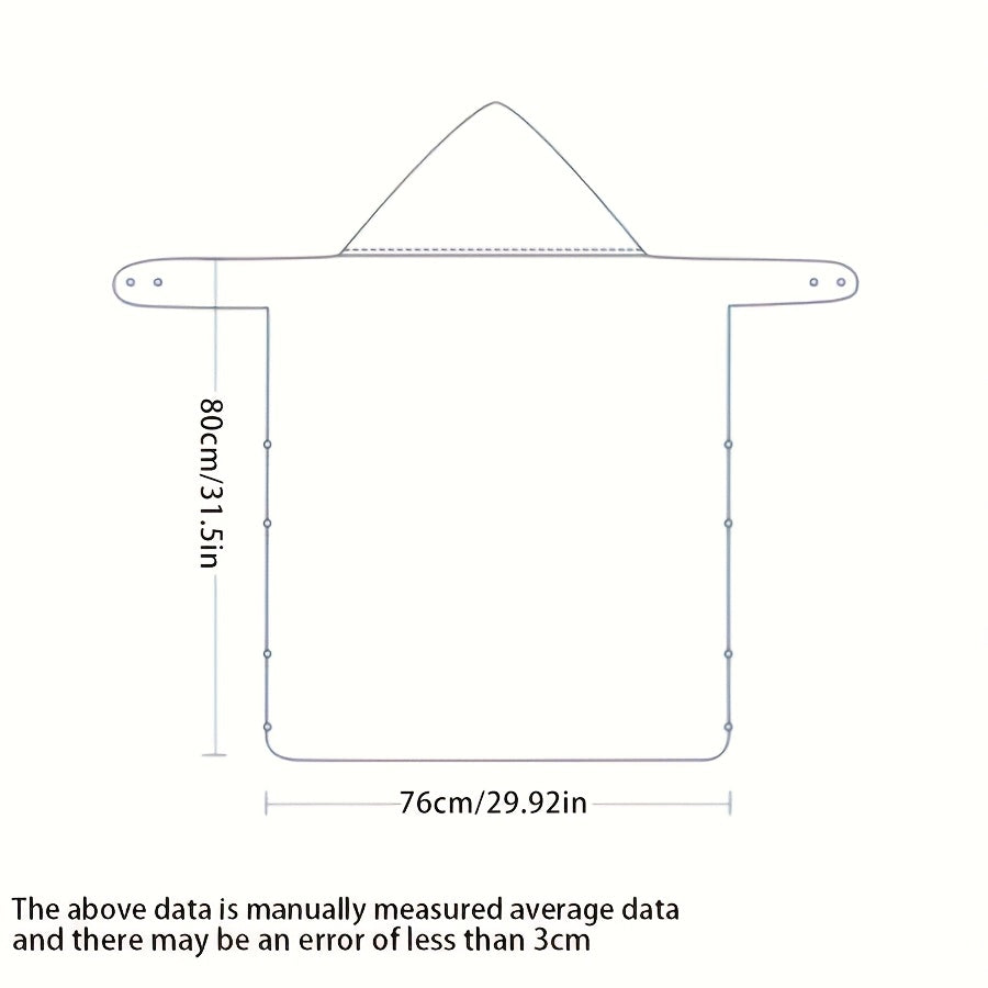 Capa de bebê para vento, 1 peça - Design de urso branco macio e confortável com olhos e boca pretos, cobertor de bebê portátil para uso ao ar livre, capa de carrinho de bebê, presente de Natal e Páscoa, cobertor de bebê, acessório de carrinho de bebê, design divertido, tecido durável
