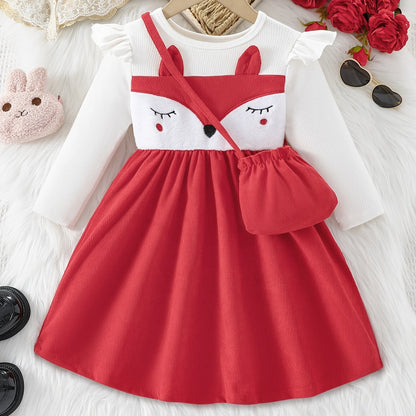 Discover the Charming Long Sleeve Bunny Dress for Girls. Perfect for joyful outings, combining comfort and style. Shop at Toosly.