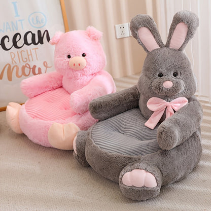 Discover cozy animal-shaped sofa cushions for kids. Perfect for playrooms, these cushions offer comfort and charm. Shop now at Toosly.