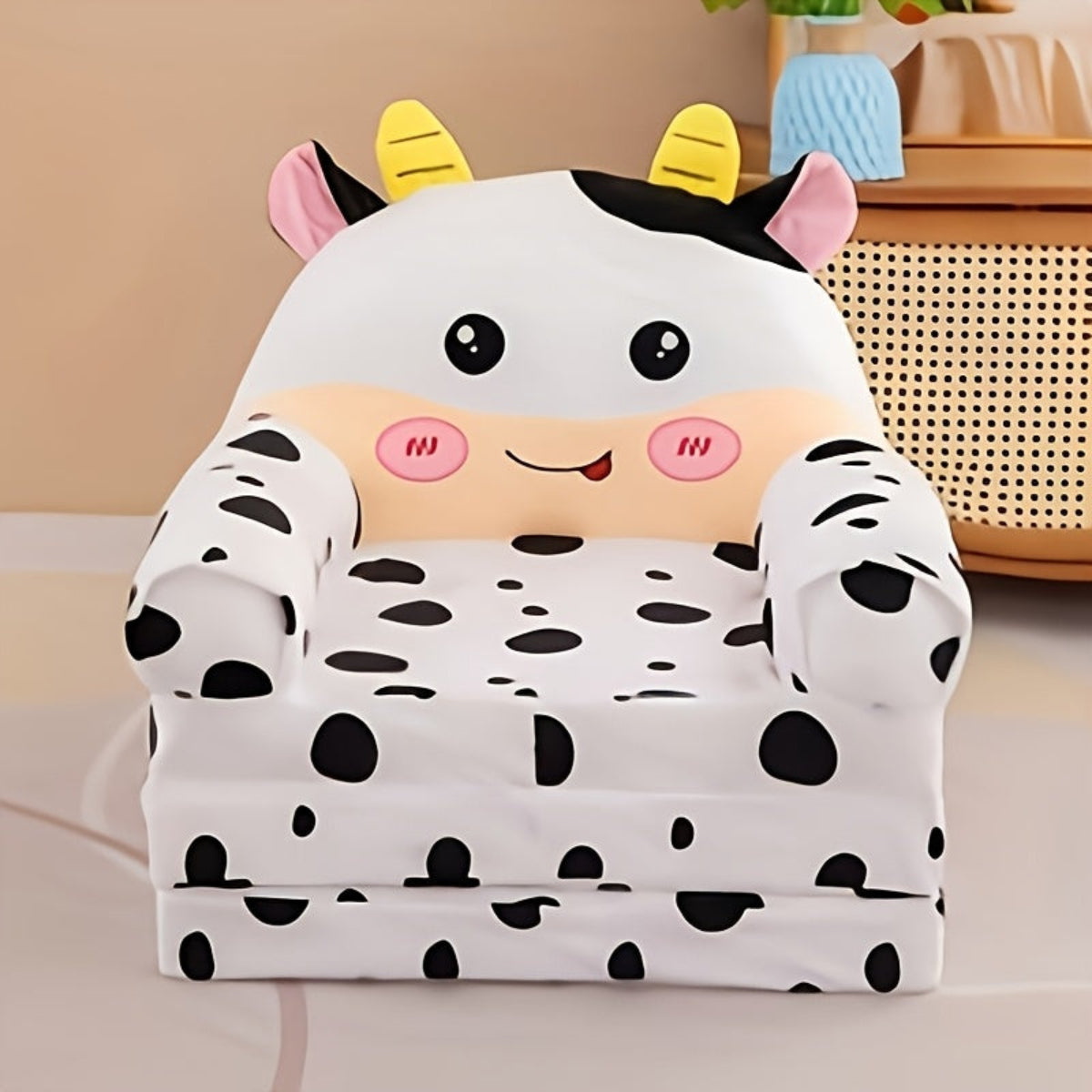 Discover the Cozy Foldable Kids Sofa with memory foam. Perfect for playtime and relaxation. Safe and fun designs from Toosly.