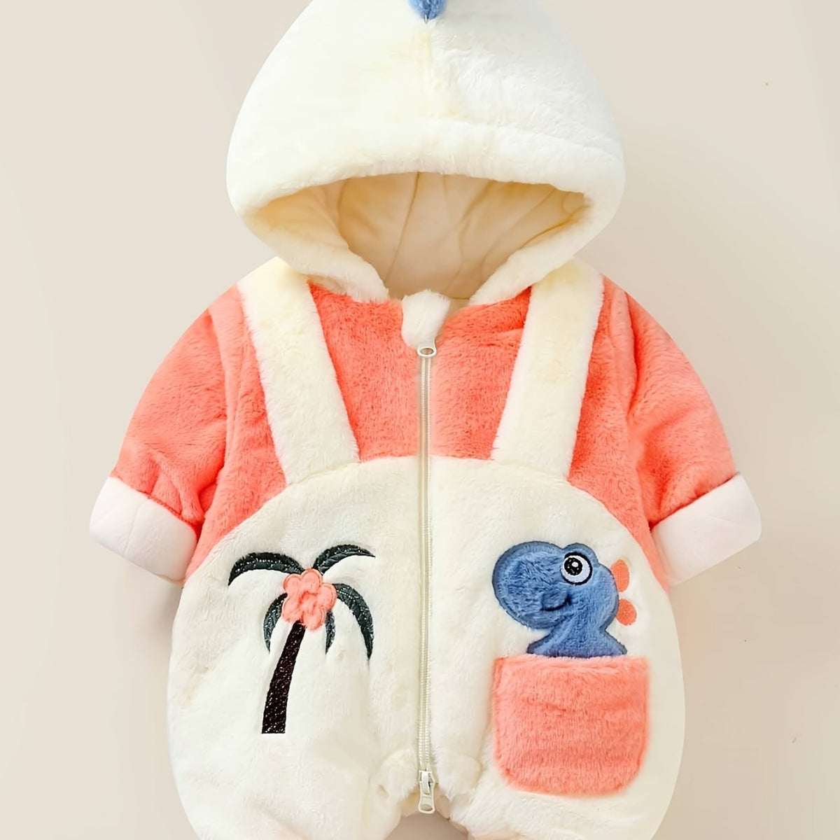 Discover the Cozy Winter Hooded Jumpsuit for kids, offering warmth and fun with playful designs. Perfect for chilly adventures.
