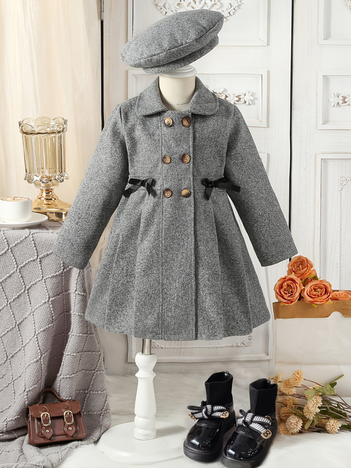 Discover the Charming Tweed Coat for girls. Cozy, stylish, and perfect for autumn and winter outings. Shop now at Toosly.