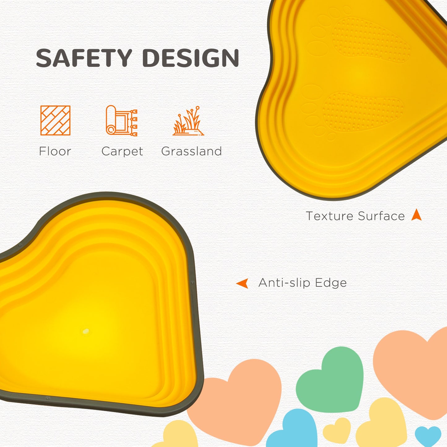 Stepping Stones Kids, 11 pedras de equilíbrio para crianças, pedras de rio empilháveis antiderrapantes em forma de coração, brinquedo sensorial para equilíbrio e habilidades motoras, pistas de obstáculos para uso interno e externo