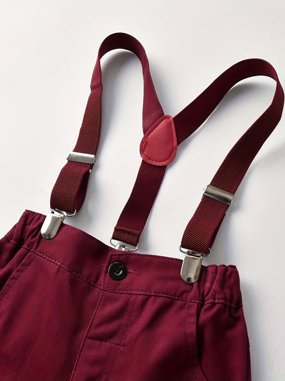 Discover the Charming Plaid Shirt & Overalls Set for Kids. Stylish, comfortable, and perfect for any occasion. Shop with Toosly.