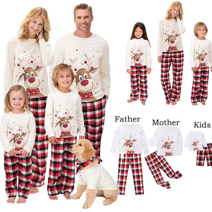 Matching family Christmas pajamas for parents, kids, and babies. Soft, festive, and perfect for holiday photos, cozy nights, and seasonal traditions.