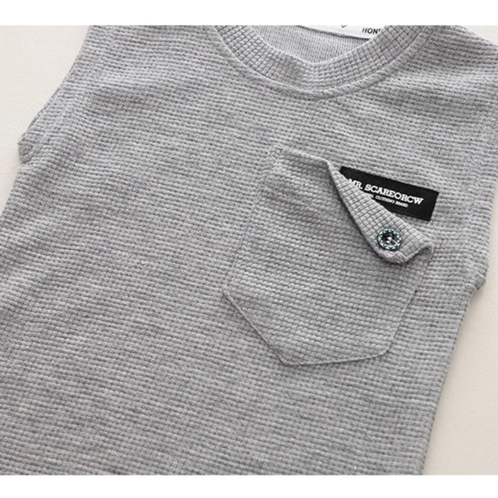 Lightweight cotton sports outfit for kids. Soft, breathable vest and shorts set perfect for summer play, comfort, and daily adventures.