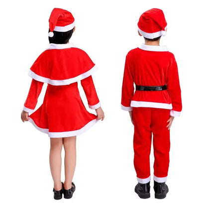 Adorable Christmas costume for kids. Soft, comfy Santa outfit for boys and girls — perfect for parties, photos, and festive celebrations.