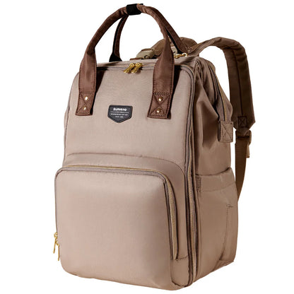 Spacious waterproof diaper backpack for moms and dads. Stylish, durable, and perfect for travel and everyday baby care.