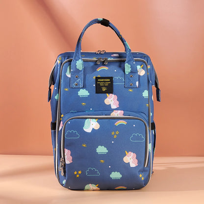 Spacious waterproof diaper backpack for moms and dads. Stylish, durable, and perfect for travel and everyday baby care.