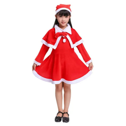Adorable Christmas costume for kids. Soft, comfy Santa outfit for boys and girls — perfect for parties, photos, and festive celebrations.