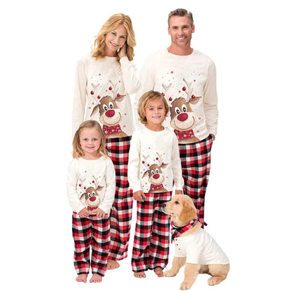 Matching family Christmas pajamas for parents, kids, and babies. Soft, festive, and perfect for holiday photos, cozy nights, and seasonal traditions.