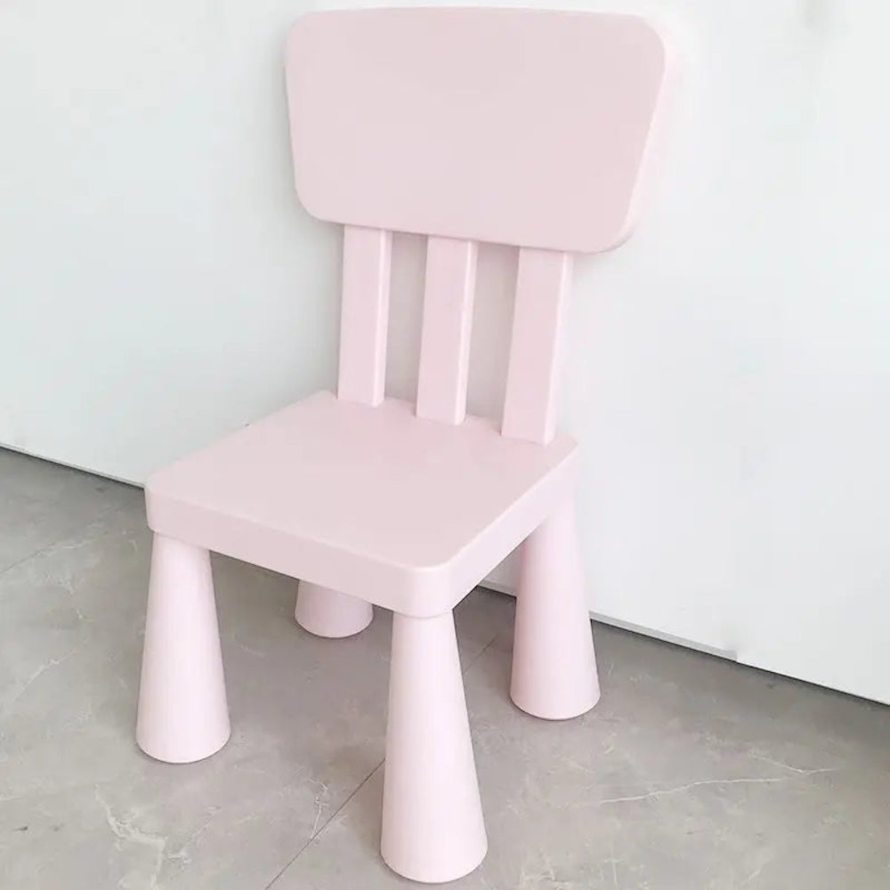 Modern minimalist montessori kids chair with ergonomic design. Lightweight, durable, and safe — perfect for dining, study, and everyday comfort.
