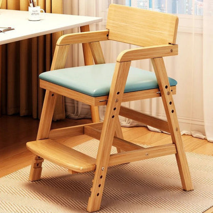 Adjustable wooden kids chair for dining and study. Safe, ergonomic, and durable design that grows with your child in comfort and style.