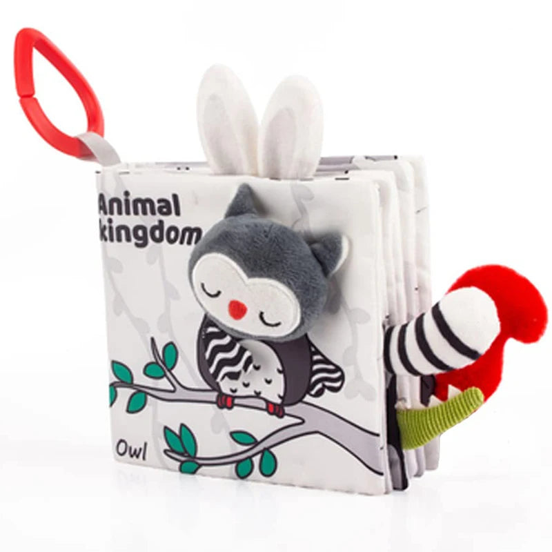 Soft 3D Crinkle Cloth Books for Babies
