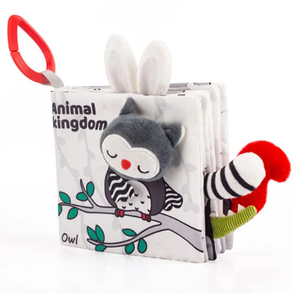 Soft 3D Crinkle Cloth Books for Babies