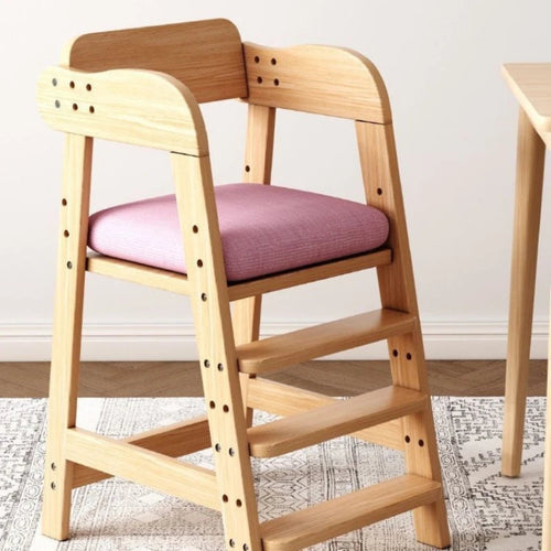 Adjustable wooden kids chair for dining and study. Safe, ergonomic, and durable design that grows with your child in comfort and style.