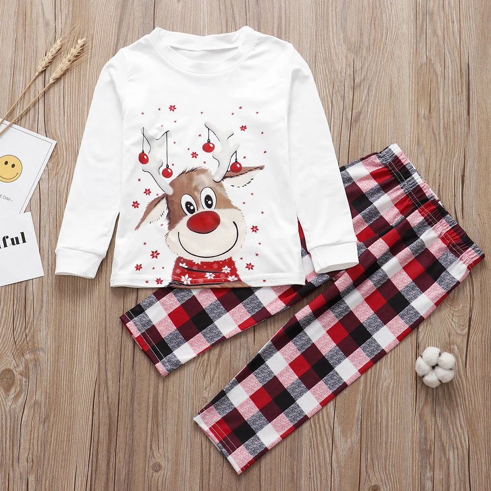 Matching family Christmas pajamas for parents, kids, and babies. Soft, festive, and perfect for holiday photos, cozy nights, and seasonal traditions.