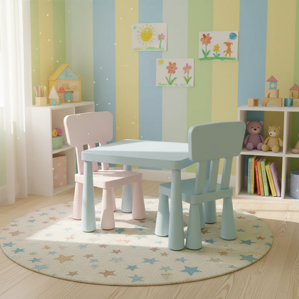 Modern minimalist montessori kids chair with ergonomic design. Lightweight, durable, and safe — perfect for dining, study, and everyday comfort.
