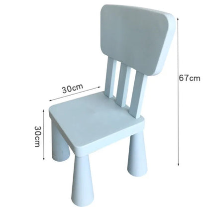 Modern minimalist montessori kids chair with ergonomic design. Lightweight, durable, and safe — perfect for dining, study, and everyday comfort.
