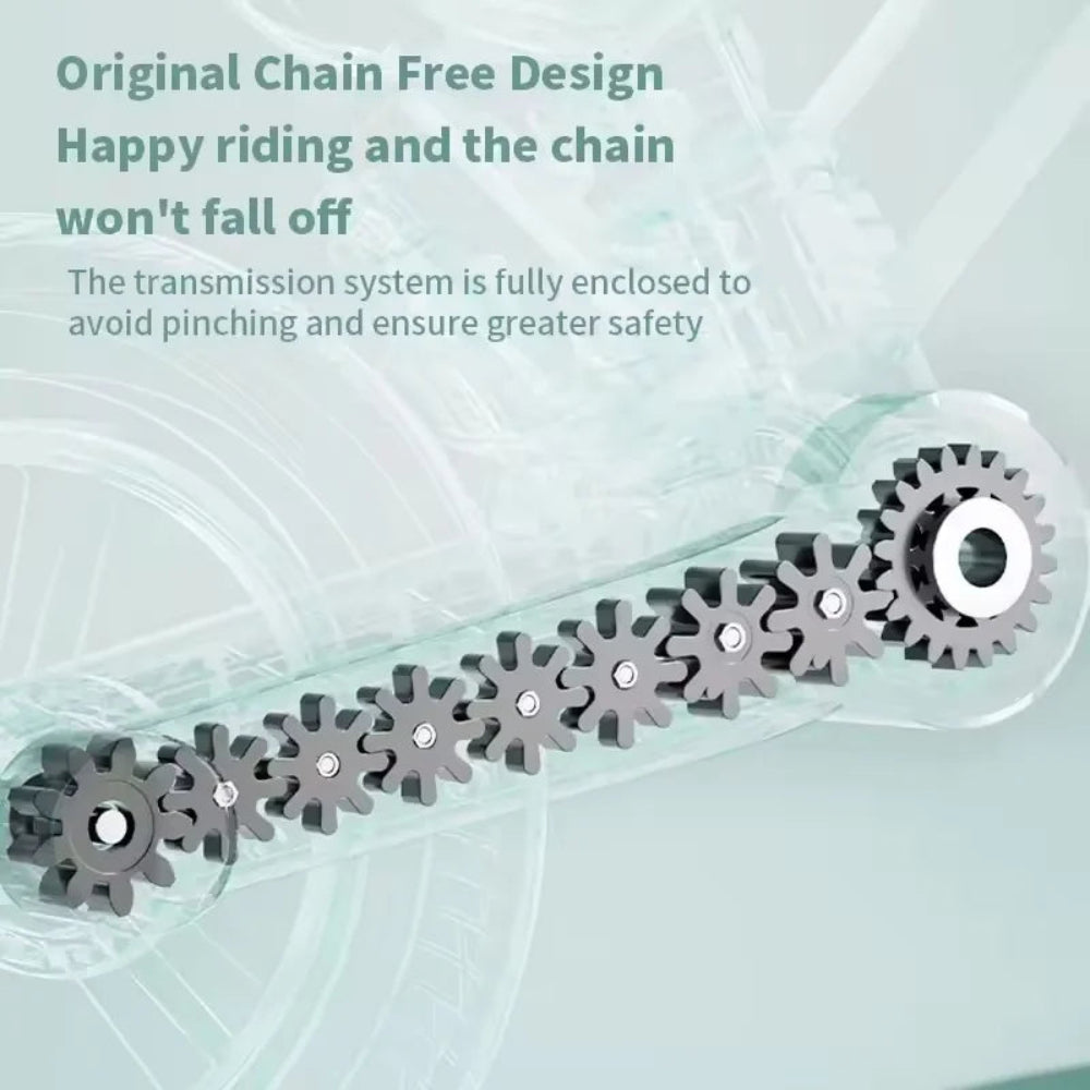 2-in-1 kids balance and pedal bike. Lightweight, foldable, and safe with dual brakes—perfect for ages 1–6 to learn balance and ride with confidence.