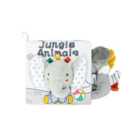 Soft 3D Crinkle Cloth Books for Babies