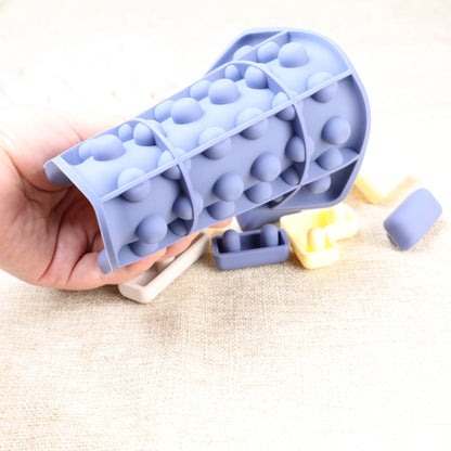 Soft silicone sensory puzzle toy for kids. Safe, fun, and educational tangram that boosts focus, logic, and relaxation through play.