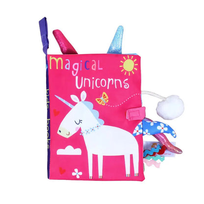Soft 3D Crinkle Cloth Books for Babies