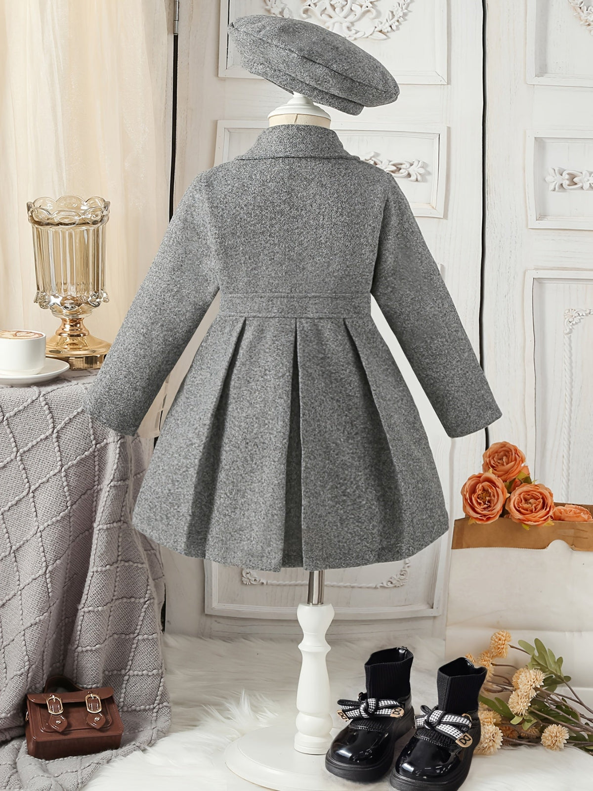 Discover the Charming Tweed Coat for girls. Cozy, stylish, and perfect for autumn and winter outings. Shop now at Toosly.