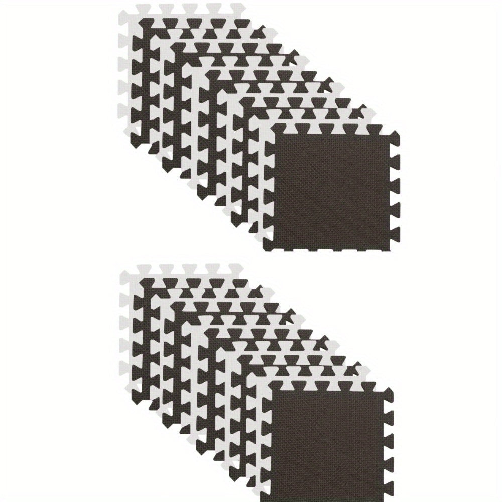 36/40peças Tapete de Jogo de Espuma Tapete de Espuma de Chão Puzzle de Exercício Interligável Tapete de Exercício Multicolorido Puzzle Interligado 30x30cm, Puzzle de Espuma de Chão, Tapete de Exercício de Pé Macio Puzzle de Jogo de Espuma Interligado, Blocos de Ioga Interligados de Espuma para Ideia de Treino, Roupas de Chão, Decoração de Chão, Multiaoembre, Puzzle de Yoga