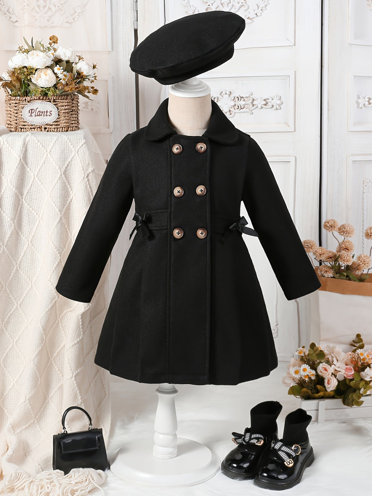 Discover the Charming Tweed Coat for girls. Cozy, stylish, and perfect for autumn and winter outings. Shop now at Toosly.
