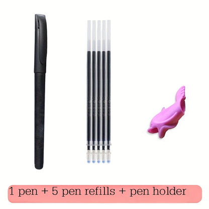 Quatro livros de caligrafia mágica com capa dura para treino de controle (inclui letras + números + desenho + versão matemática + 1 caneta + 5 recargas + suporte para caneta). Esses livros de desenho reutilizáveis são perfeitos como presentes de Natal, aniversário ou material escolar. Projetados