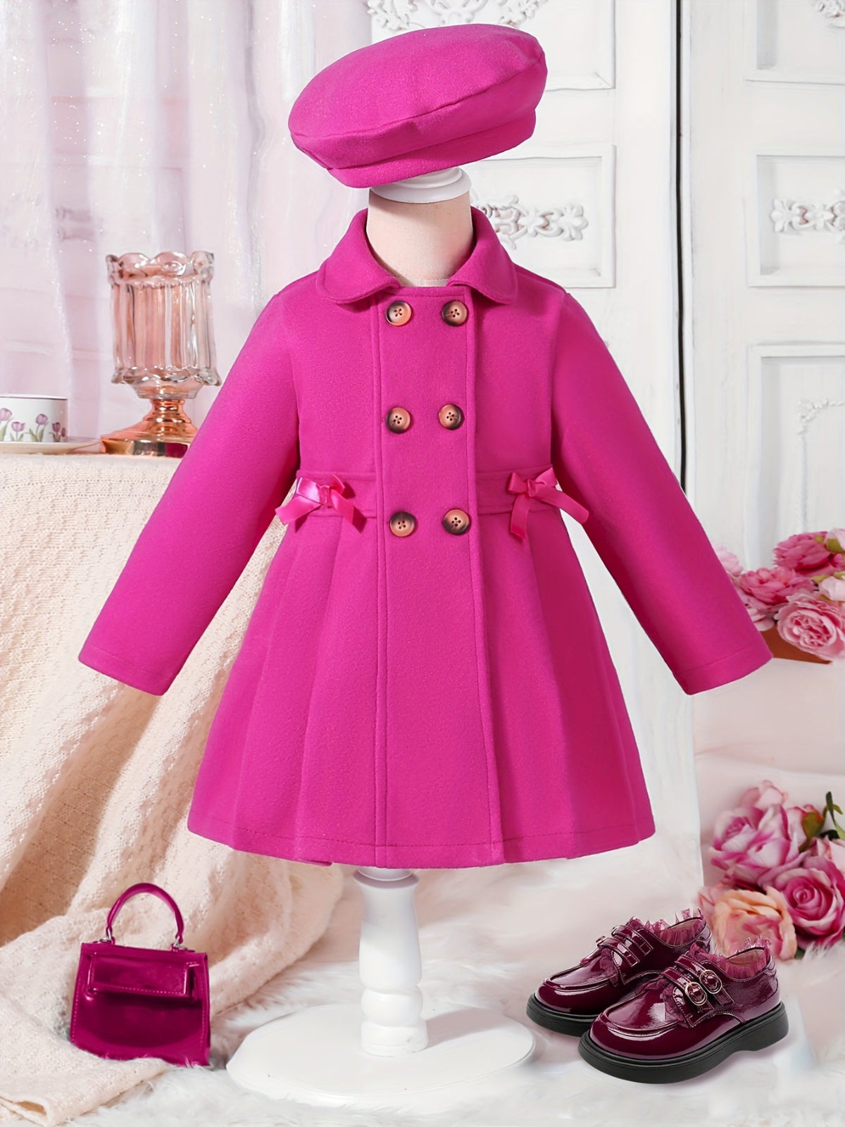 Discover the Charming Tweed Coat for girls. Cozy, stylish, and perfect for autumn and winter outings. Shop now at Toosly.
