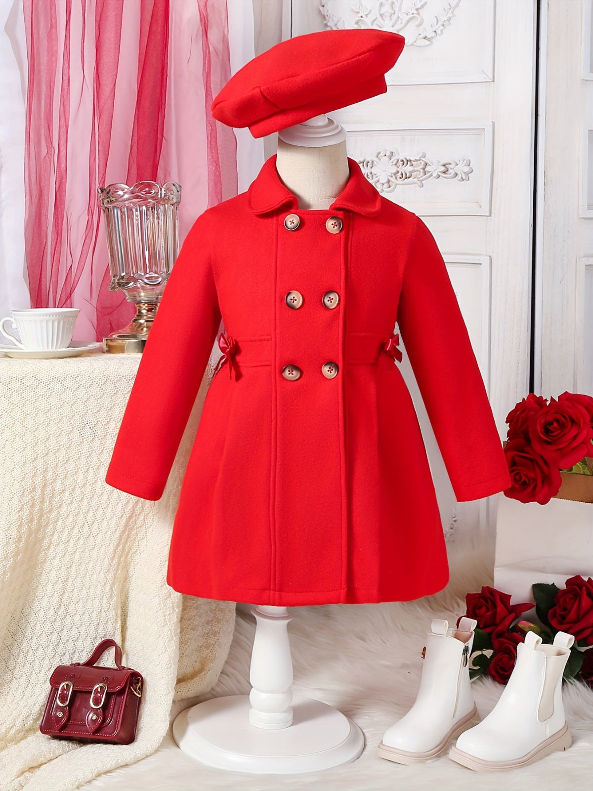Discover the Charming Tweed Coat for girls. Cozy, stylish, and perfect for autumn and winter outings. Shop now at Toosly.