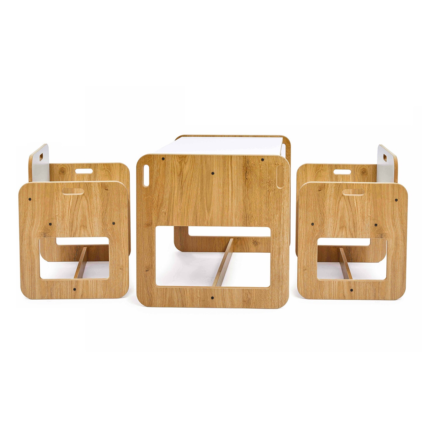 Conjunto de Mesa e Cadeira de Atividades Jerenss para Crianças de 2 a 4 Anos