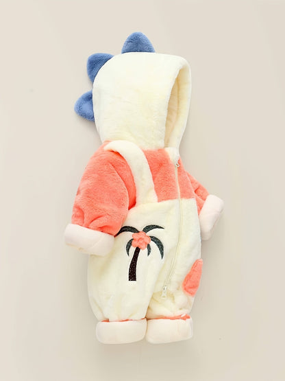 Discover the Cozy Winter Hooded Jumpsuit for kids, offering warmth and fun with playful designs. Perfect for chilly adventures.
