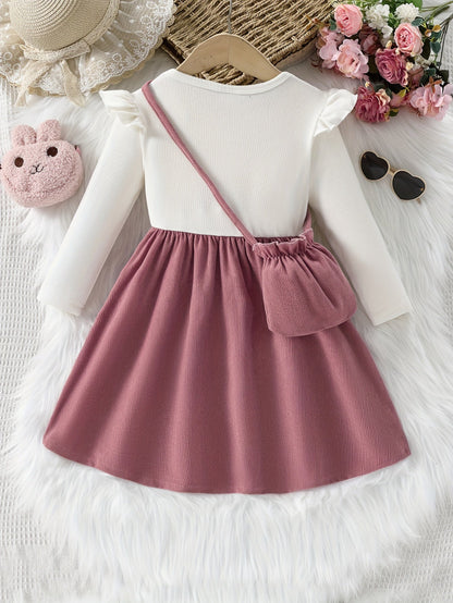 Discover the Charming Long Sleeve Bunny Dress for Girls. Perfect for joyful outings, combining comfort and style. Shop at Toosly.