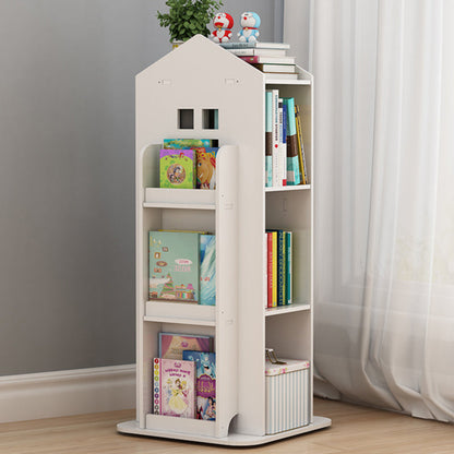 Discover the 360° Rotating Kids' Bookshelf. Perfect for organizing and adding joy to your child's room. Safe, durable, and fun!