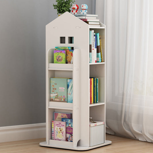 Discover the 360° Rotating Kids' Bookshelf. Perfect for organizing and adding joy to your child's room. Safe, durable, and fun!